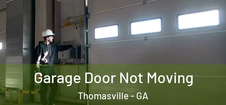  Garage Door Not Moving Thomasville - GA